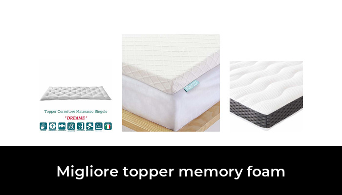 Topper Correttore Materasso In Memory.30 La Migliore Topper Memory Foam Nel 2020 In Base A 367 Recensioni