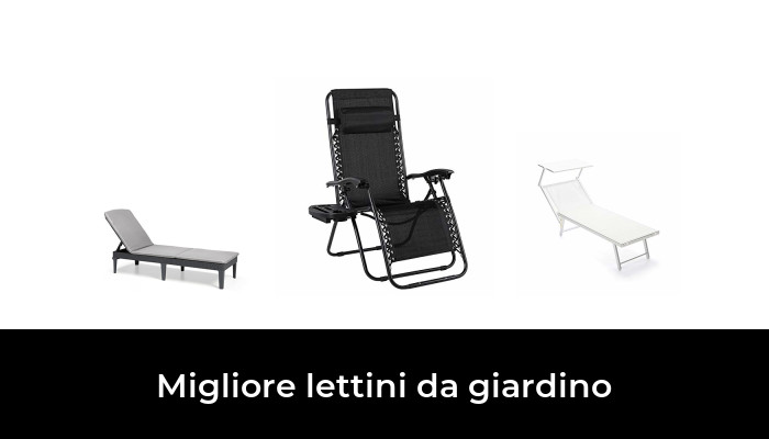 Migliore Lettini Da Giardino Nel In Base A Recensioni