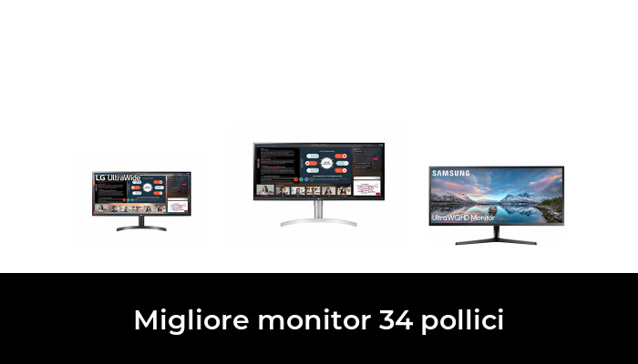 49 Migliore Monitor 34 Pollici Nel 2023 In Base A 848 Recensioni 1694